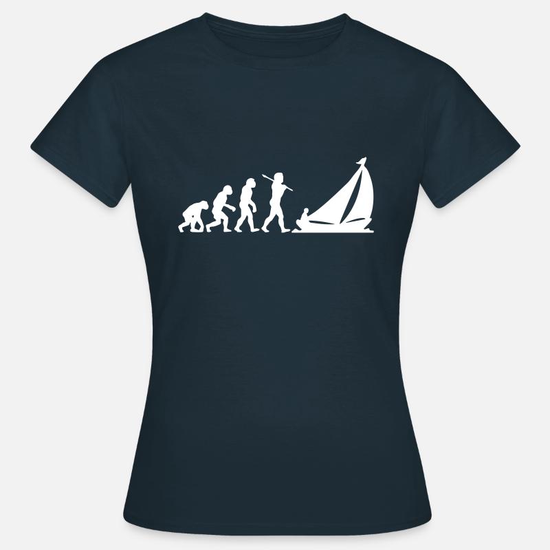 Evolution Voile - T-shirt Femme - marine