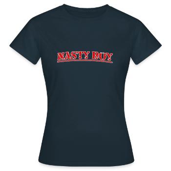 Méchant garçon - T-shirt Femme - marine - Devant - AI Model Female 172 dark (172cm)