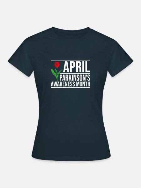 Parkinson Schüttellähmung Krankheit - Frauen T-Shirt - Navy