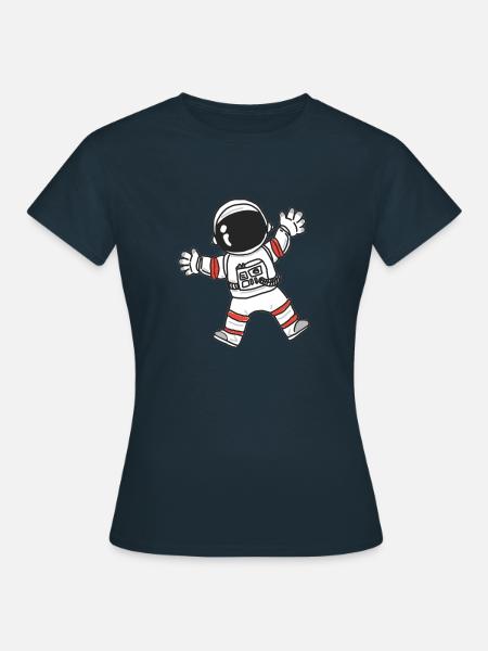 Astronaut - Frauen T-Shirt - Navy