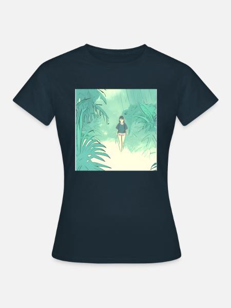 In the Jungle - Frauen T-Shirt - Navy