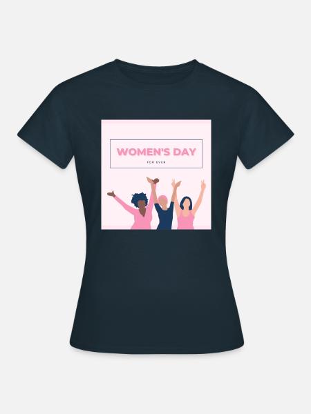 Women‘s day - Frauen T-Shirt - Navy