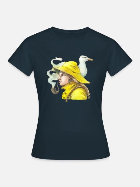 Salty - Frauen T-Shirt - Navy