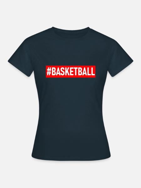 basketball - Frauen T-Shirt - Navy