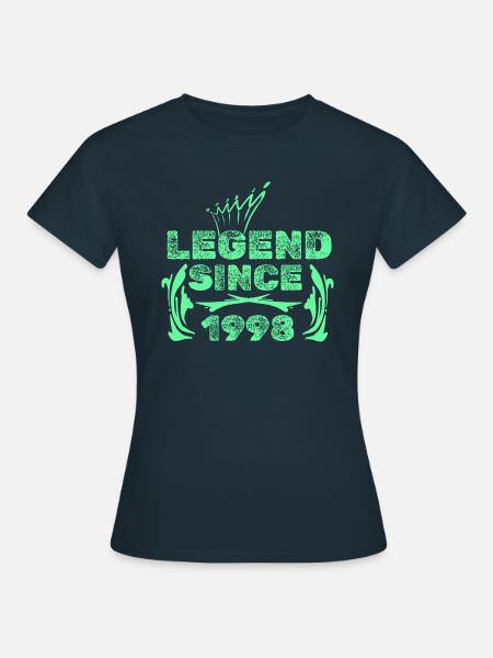Witzig 1998 - Frauen T-Shirt - Navy