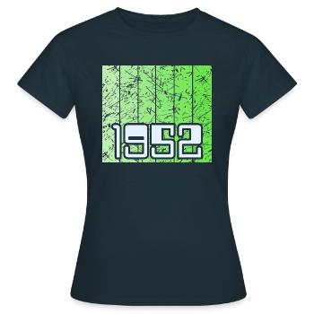 Green 1952 - Women's T-Shirt - navy - Front - AI Model Female 172 dark (172cm)