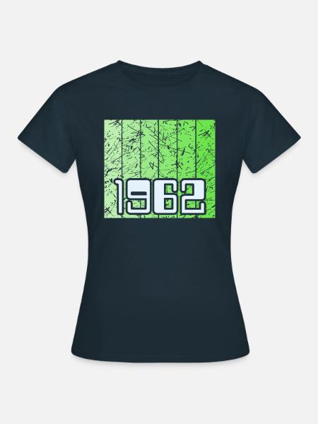 Grün 1962 - Frauen T-Shirt - Navy