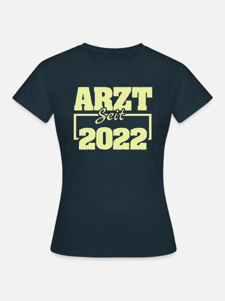 Ärztin 2022 - Frauen T-Shirt - Navy