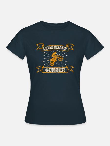 Motocross Conner - Frauen T-Shirt - Navy