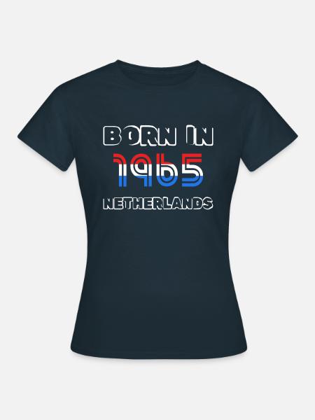 Netherlands 1965 - Frauen T-Shirt - Navy