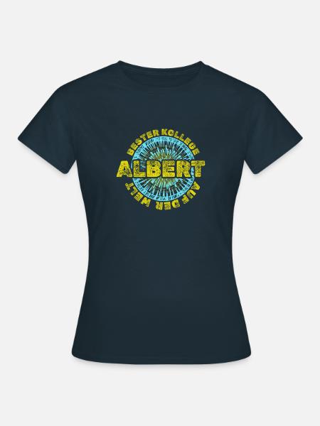 Geschenk für Albert - Frauen T-Shirt - Navy