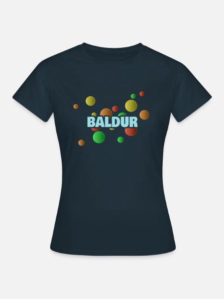 Bällebad Baldur - Frauen T-Shirt - Navy