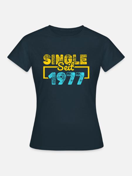 seit 1977 - Frauen T-Shirt - Navy
