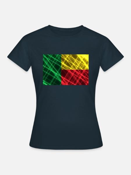 Benin - Frauen T-Shirt - Navy