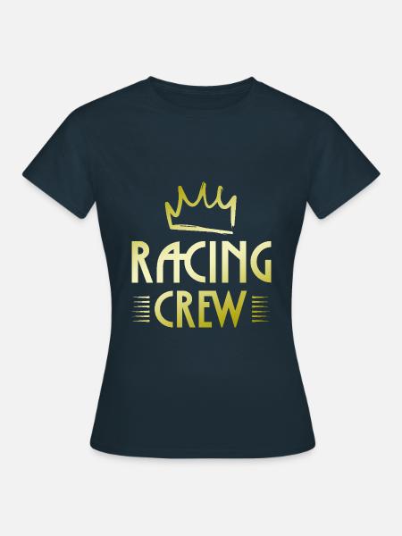 Racing Crew - Frauen T-Shirt - Navy