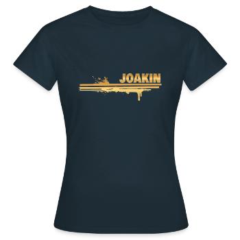Splash of colour Joakin - Women's T-Shirt - navy - Front - AI Model Female 172 dark (172cm)