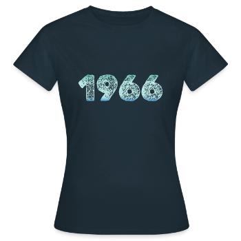 Cold 1966 - Women's T-Shirt - navy - Front - AI Model Female 172 dark (172cm)