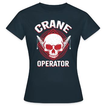 Grutier grutier - T-shirt Femme - marine - Devant - AI Model Female 172 dark (172cm)
