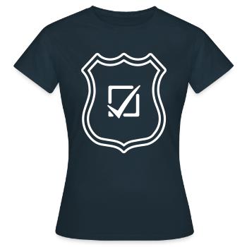Cochez Select Armoiries - T-shirt Femme - marine - Devant - AI Model Female 172 dark (172cm)