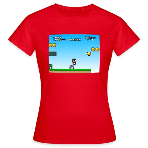 Jump n Run Toby - Frauen T-Shirt