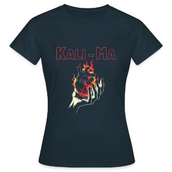 Kali-Ma - Women's T-Shirt - navy - Front - AI Model Female 172 dark (172cm)