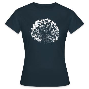 Pissenlit - T-shirt Femme - marine - Devant - AI Model Female 172 dark (172cm)