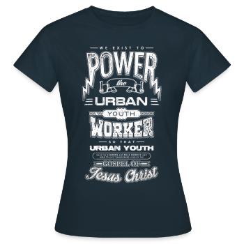 Urban design - Women's T-Shirt - navy - Front - AI Model Female 172 dark (172cm)