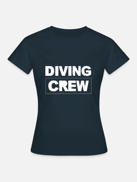 Diving Crew - Frauen T-Shirt - Navy