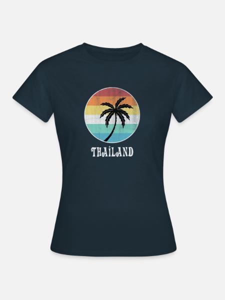 Thailand - Frauen T-Shirt - Navy