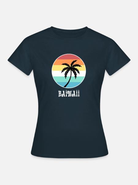 Hawaii - Frauen T-Shirt - Navy