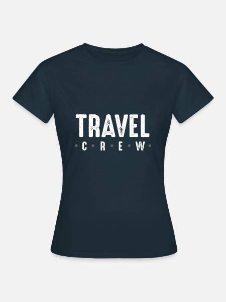 Travel Crew - Frauen T-Shirt - Navy