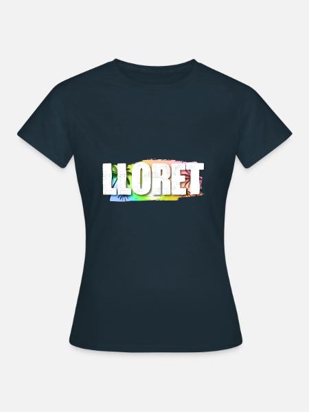 Lloret De Mar - Frauen T-Shirt - Navy
