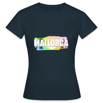 Majorque - T-shirt Femme - marine - Devant - AI Model Female 172 dark (172cm)