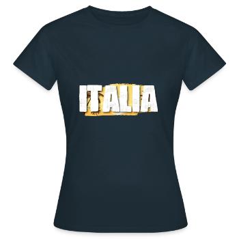 Italia - Women's T-Shirt - navy - Front - AI Model Female 172 dark (172cm)