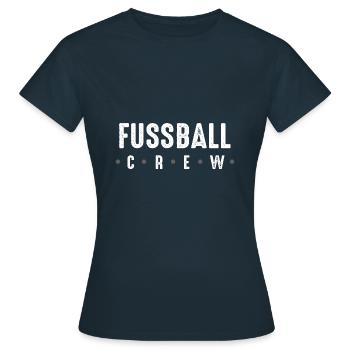 Équipe de football - T-shirt Femme - marine - Devant - AI Model Female 172 dark (172cm)