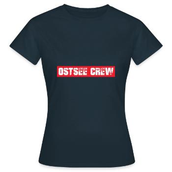 Équipage de la mer Baltique - T-shirt Femme - marine - Devant - AI Model Female 172 dark (172cm)