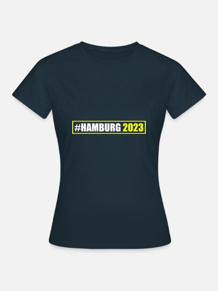 Hamburg 2023 - Women's T-Shirt - navy
