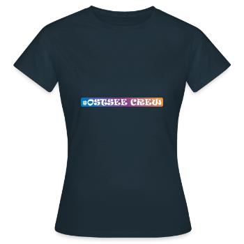 Équipage de la mer Baltique - T-shirt Femme - marine - Devant - AI Model Female 172 dark (172cm)
