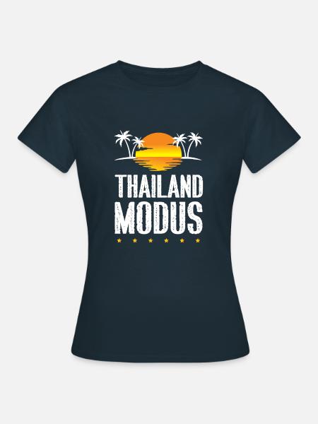 Thailand Modus - Frauen T-Shirt - Navy