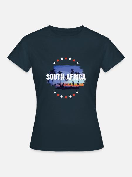 South Africa - Frauen T-Shirt - Navy