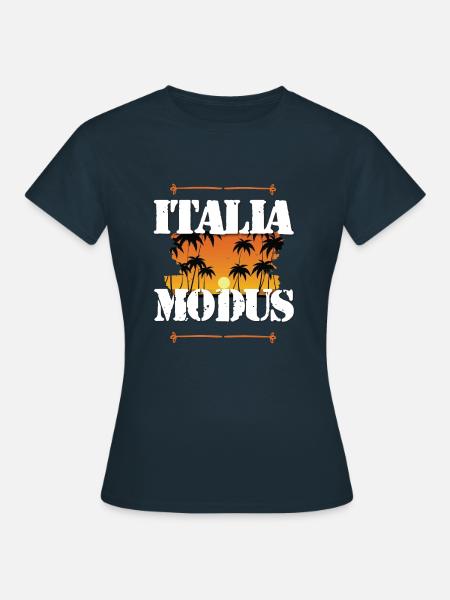 Italia Modus - Frauen T-Shirt - Navy