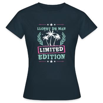 Lloret De Mar Limited Edition - Frauen T-Shirt - Navy - Vorne - AI Model Female 172 dark (172cm)