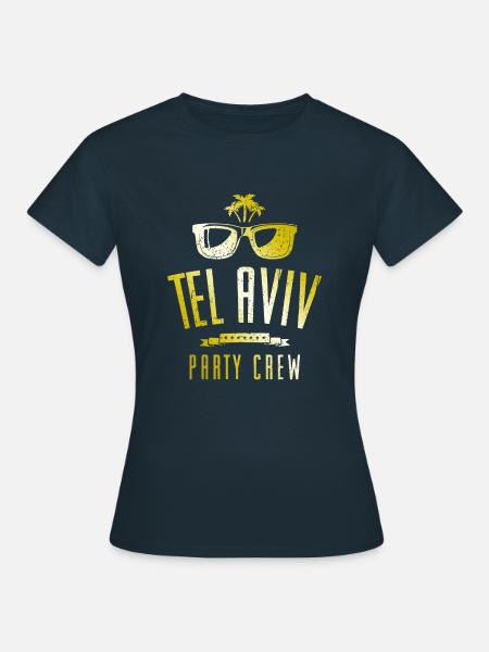 Tel Aviv Party Crew - Frauen T-Shirt - Navy