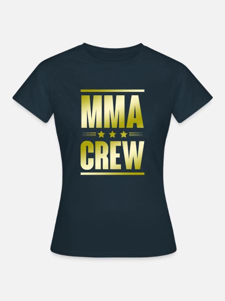 Mma Crew - Frauen T-Shirt - Navy
