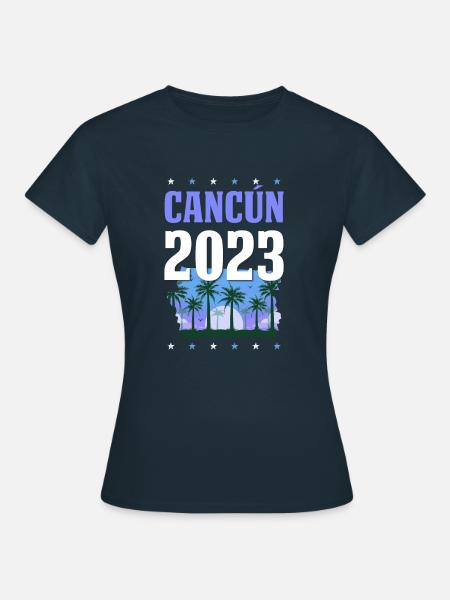 Cancun 2023 - Frauen T-Shirt - Navy