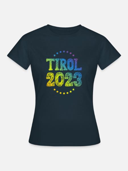 Tirol 2023 - Frauen T-Shirt - Navy