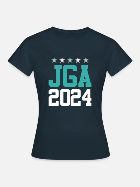 Jga 2024 Junggesellenabschied - Frauen T-Shirt - Navy