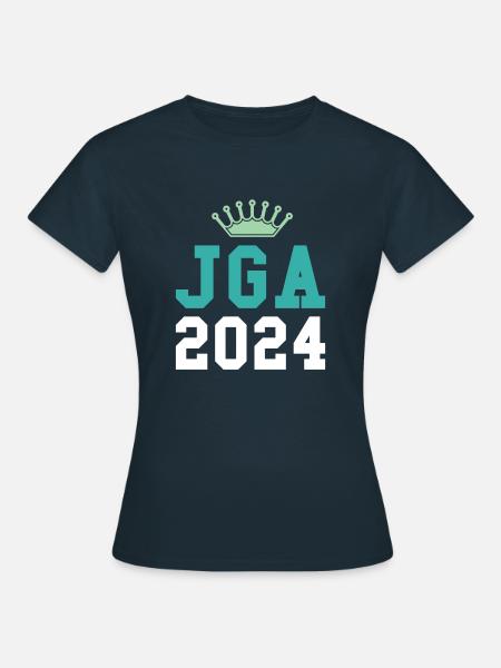 Jga 2024 Junggesellenabschied - Frauen T-Shirt - Navy