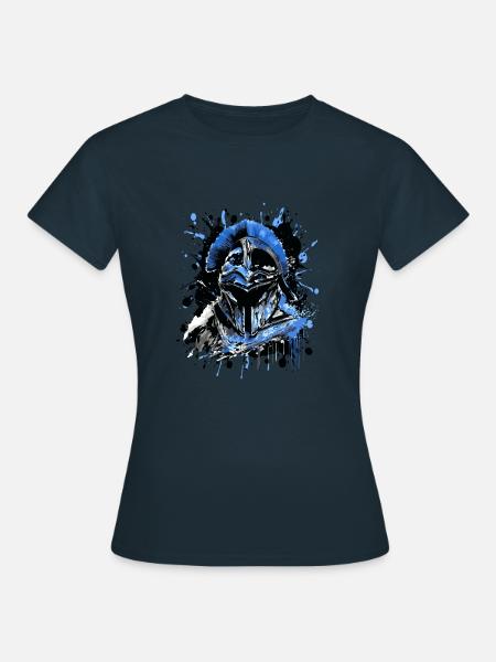 Sparta Helm Mythologie - Frauen T-Shirt - Navy