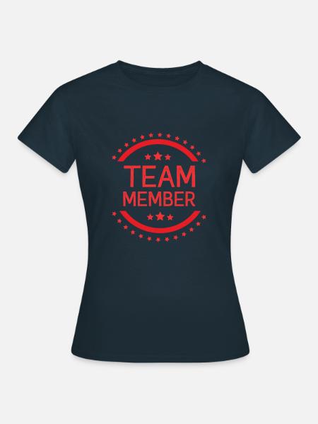 Team Mitglied - Frauen T-Shirt - Navy